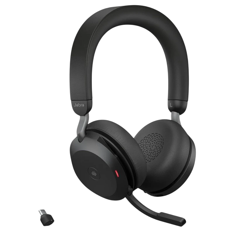 Jabra Evolve2 75 MS Noir ANC avec micro Casque