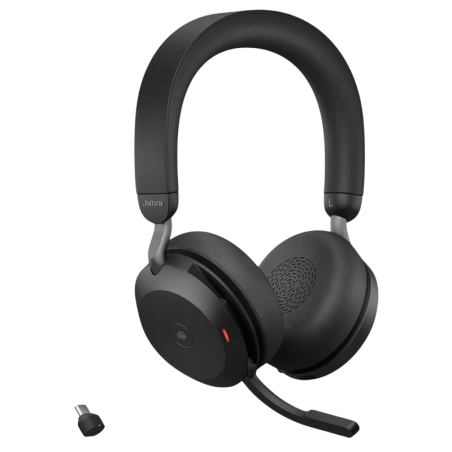Jabra Evolve2 75 MS Noir ANC avec micro Casque