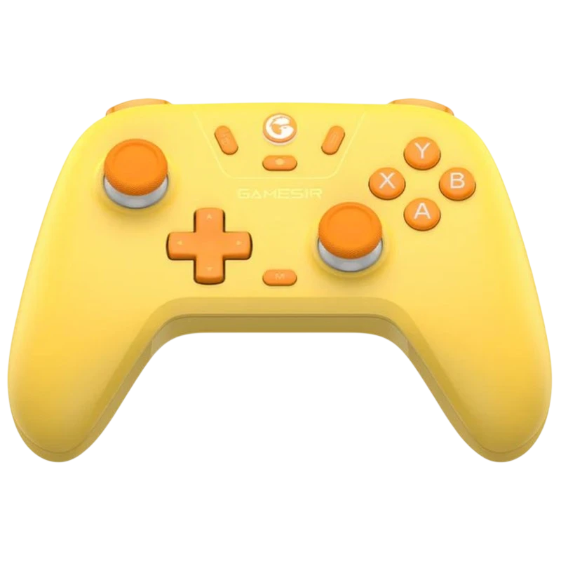 GameSir T4 Nova Lite Jaune pour Nintendo Switch/PC/Smartphone/Tablette/iOS/Android TV Box avec effet Hall Manette sans fil