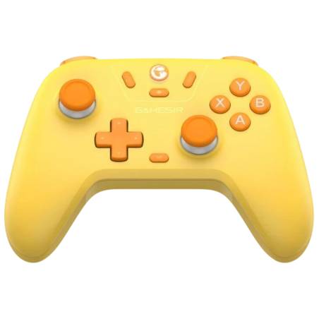 GameSir T4 Nova Lite Jaune pour Nintendo Switch/PC/Smartphone/Tablette/iOS/Android TV Box avec effet Hall Manette sans fil