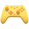 GameSir T4 Nova Lite Jaune pour Nintendo Switch/PC/Smartphone/Tablette/iOS/Android TV Box avec effet Hall Manette sans fil