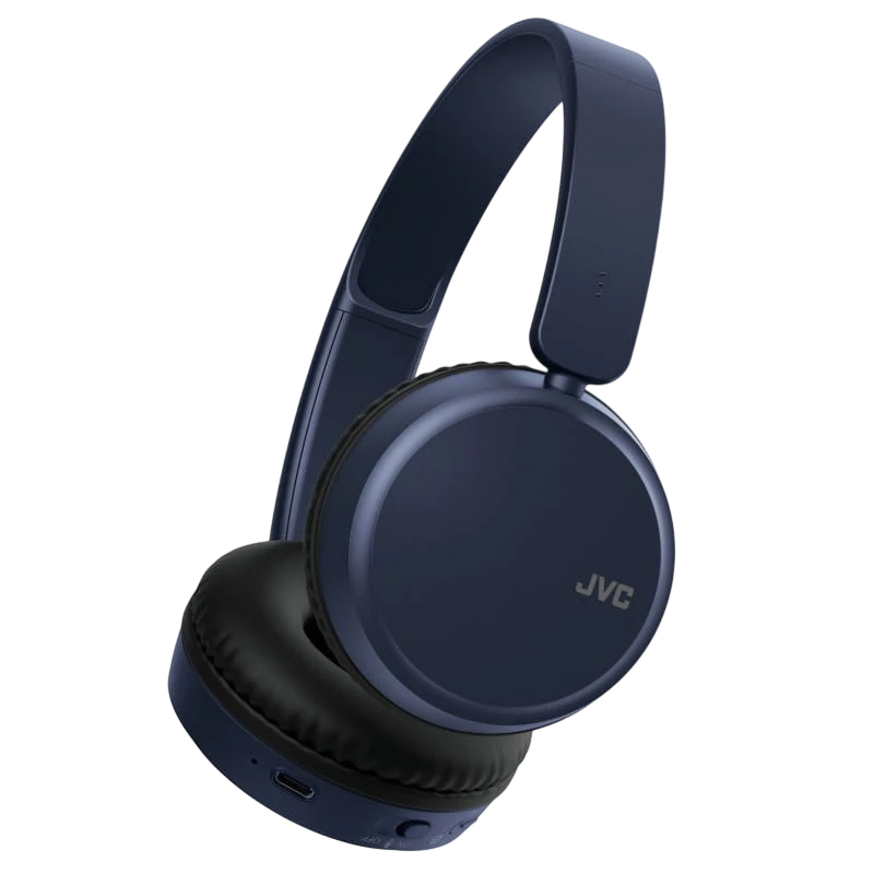 JVC HA-S36W Bleu Arceau Bluetooth 5.2 35h Multipoint Casque sans fil