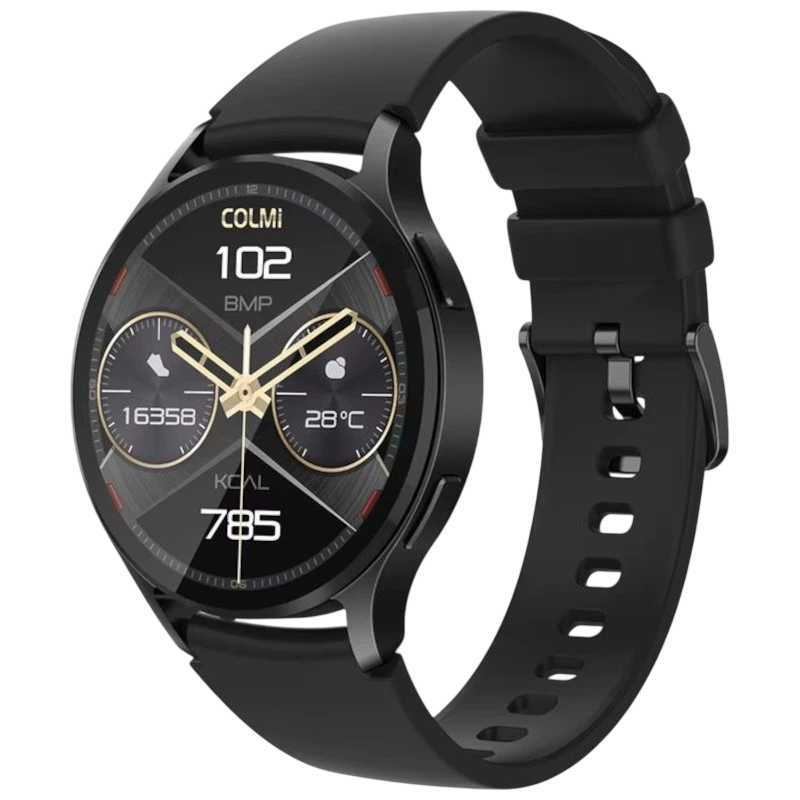 COLMI I28 Ultra Noir 1,43 pouces AMOLED 7 jours IP68 Smartwatch