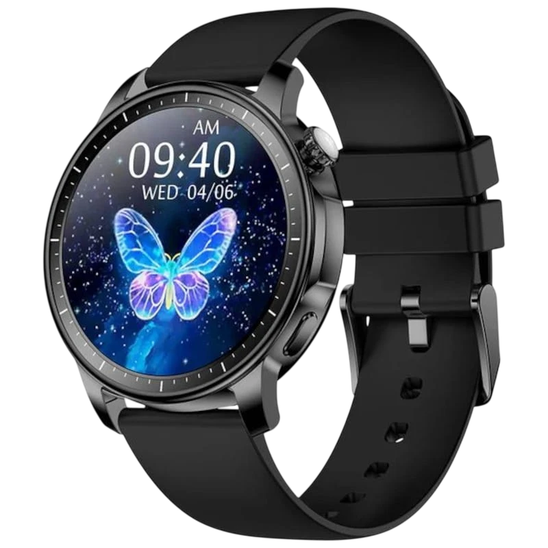 COLMI V65 Noir 1,32 pouces AMOLED 5 jours IP68 Smartwatch