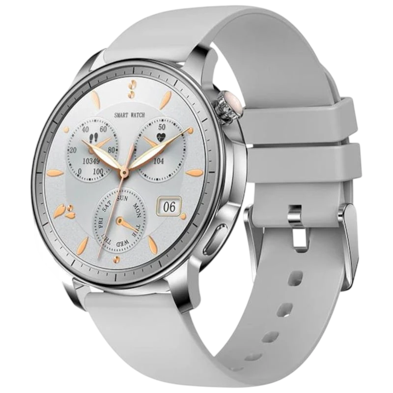 COLMI V65 Argent 1,32 pouces AMOLED 5 jours IP68 Smartwatch