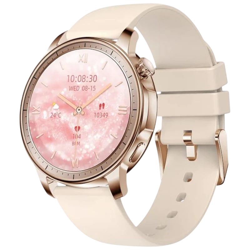 COLMI V65 Doré 1,32 pouces AMOLED 5 jours IP68 Smartwatch