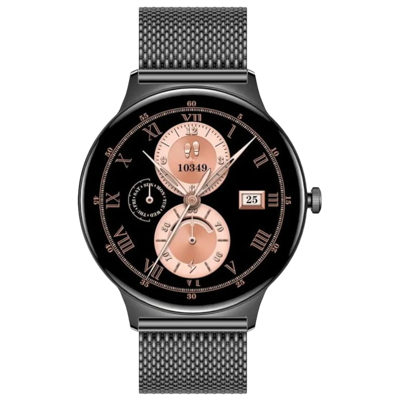 COLMI V89 Bracelet Métal Noir 1,43 pouces AMOLED 7 jours +100 sports IP67 Smartwatch