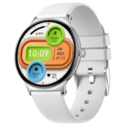 COLMI V89 Bracelet Silicone Argent 1,43 pouces AMOLED 7 jours +100 sports IP67 Smartwatch