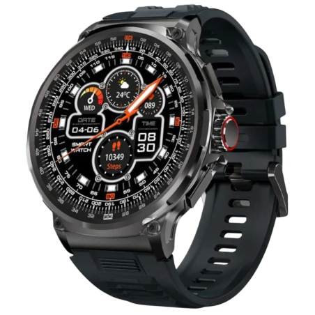 COLMI V69 Noir 1,85 pouces IPS 10 jours +100 sports IP68 Montre connectée