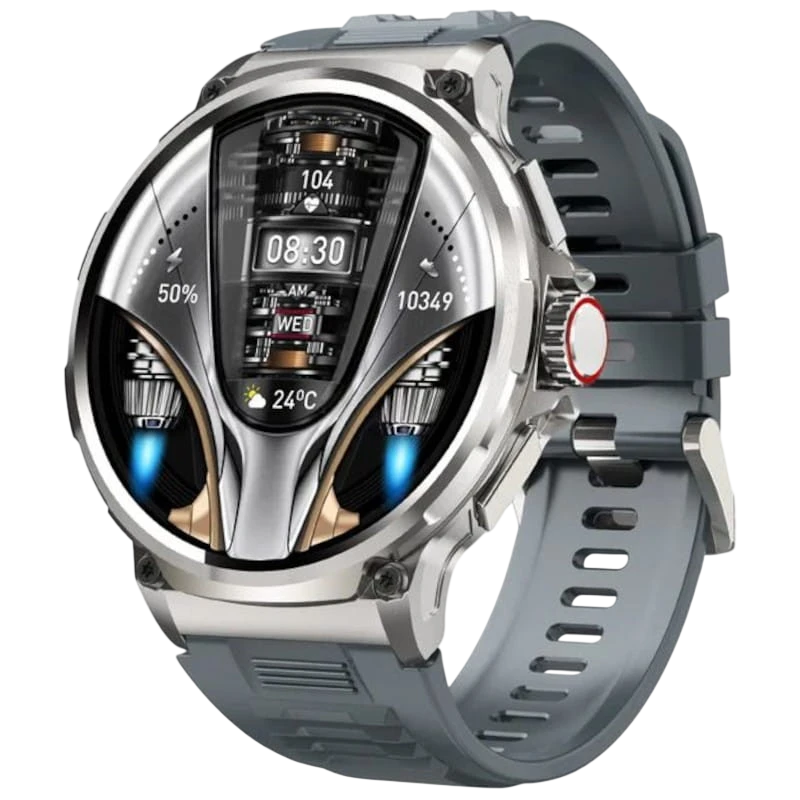 COLMI V69 Argent 1,85 pouces IPS 10 jours +100 sports IP68 Smartwatch