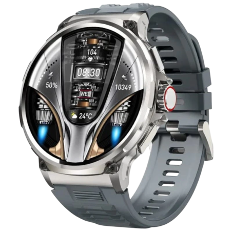 COLMI V69 Argent 1,85 pouces IPS 10 jours +100 sports IP68 Smartwatch