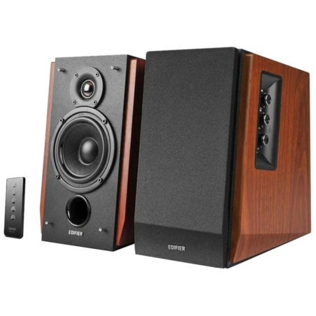 Edifier R1700BT Marron 2.0 66W entrée AUX Enceintes PC
