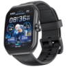 Kumi KU7 Noir 1,96 pouces AMOLED 5 jours +100 sports IP68 Montre connectée