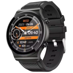 Kumi GT5 Pro+ Noir 1,39 pouces TFT 7 jours +100 sports IP68 Smartwatch