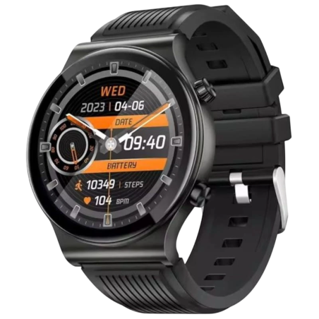 Kumi GT5 Pro+ Noir 1,39 pouces TFT 7 jours +100 sports IP68 Smartwatch