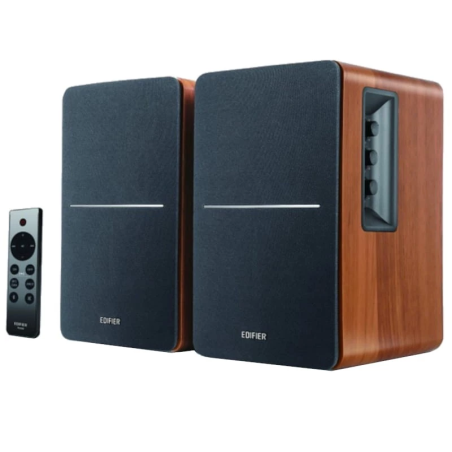 Edifier R1280DBs Bois Noir 42W entrée AUX Bluetooth 5.0 Enceintes PC
