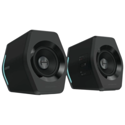 Edifier G2000 Noir 2.0 32W entrée AUX Enceintes PC