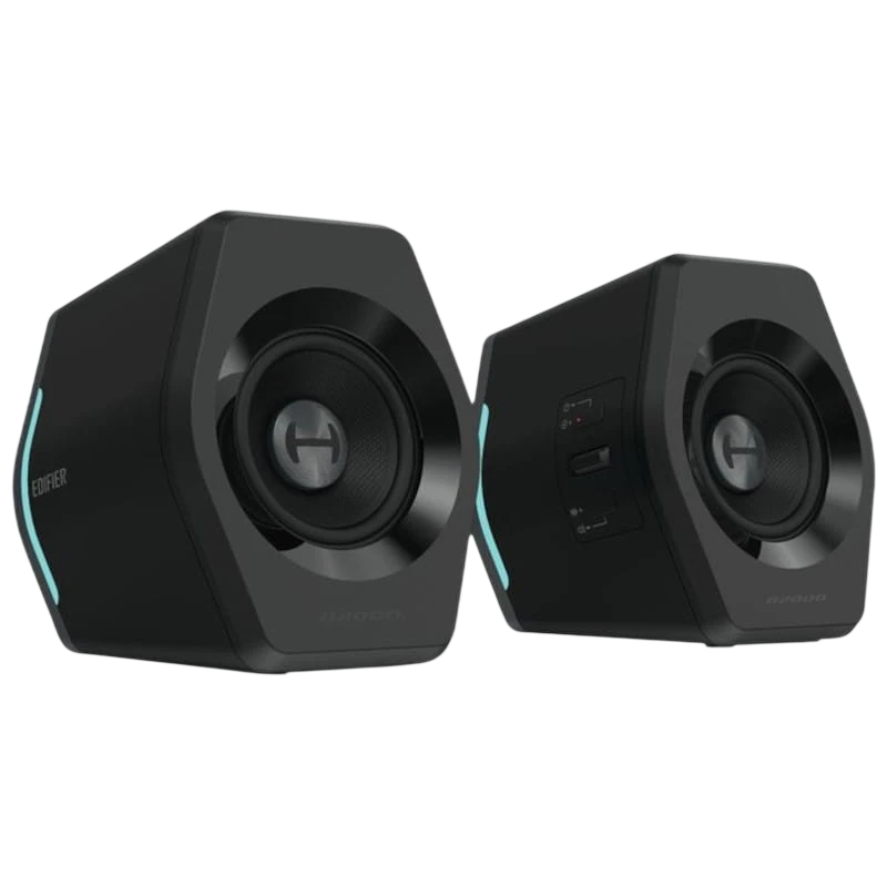 Edifier G2000 Noir 2.0 32W entrée AUX Enceintes PC