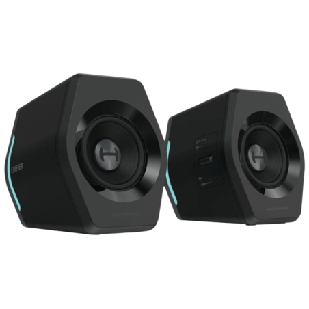 Edifier G2000 Noir 2.0 32W entrée AUX Enceintes PC