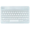SUBBLIM Clavier Bluetooth Smart pour Android, Mac, OS et Windows Argent
