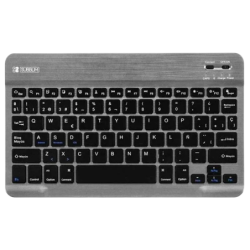 SUBBLIM Clavier Bluetooth Smart pour Android, Mac, OS et Windows Gris