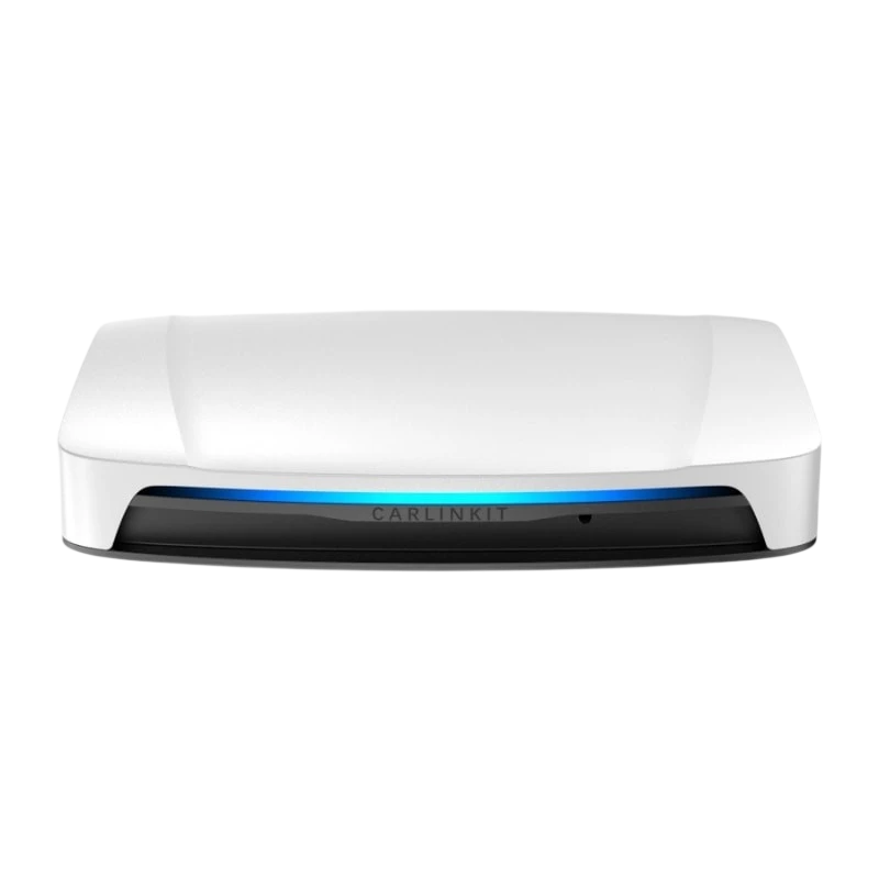 Carlinkit CPC200-TBOX UHD 8GB/128GB Blanc Bluetooth 4.2 AI Box compatible avec CarPlay/Android Auto