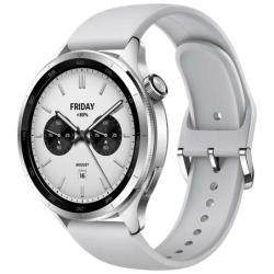 Xiaomi Watch S4 Argent 1,43 pouces AMOLED 15 jours 5ATM