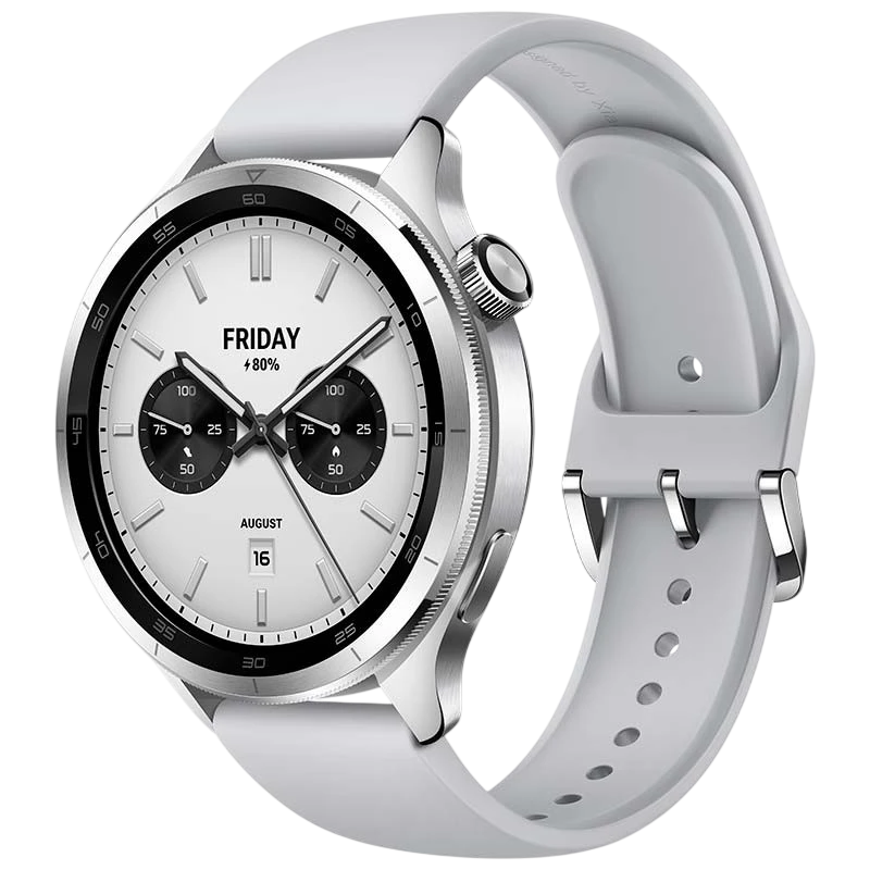 Xiaomi Watch S4 Argent 1,43 pouces AMOLED 15 jours 5ATM