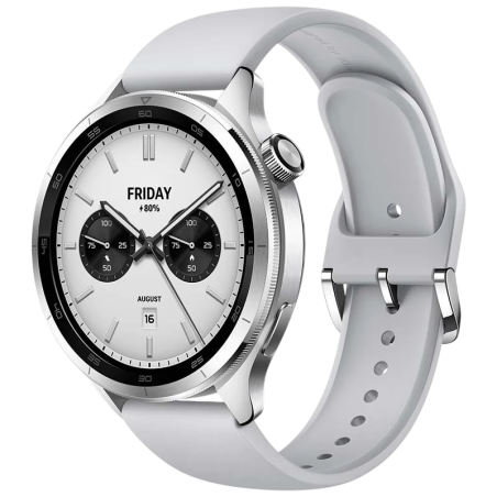 Xiaomi Watch S4 Argent 1,43 pouces AMOLED 15 jours 5ATM