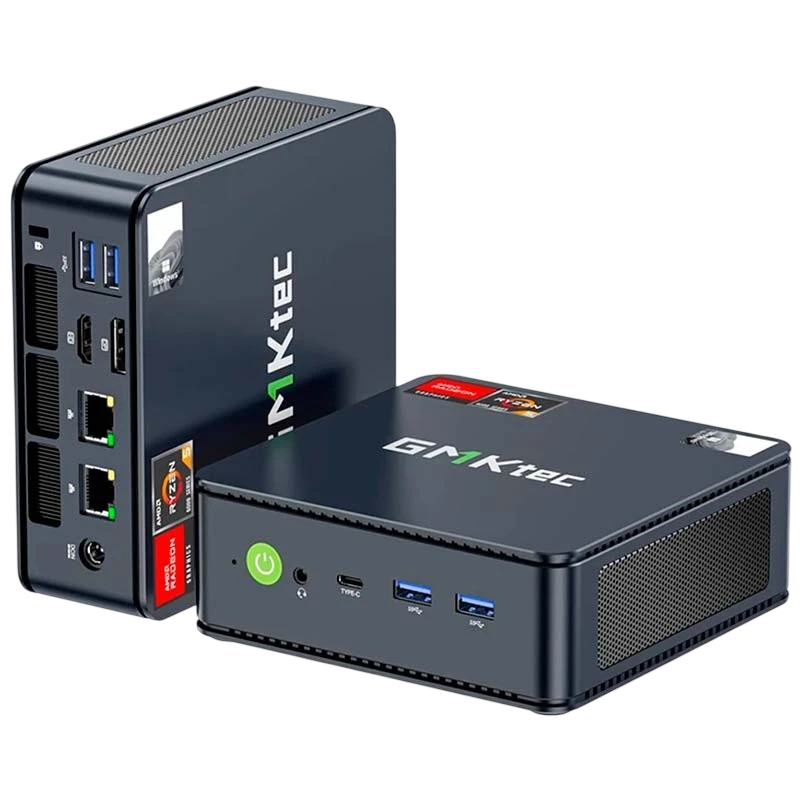 GMKtec M6 AMD Ryzen 5 6600H Sans RAM/Sans SSD Radeon 660M Mini PC