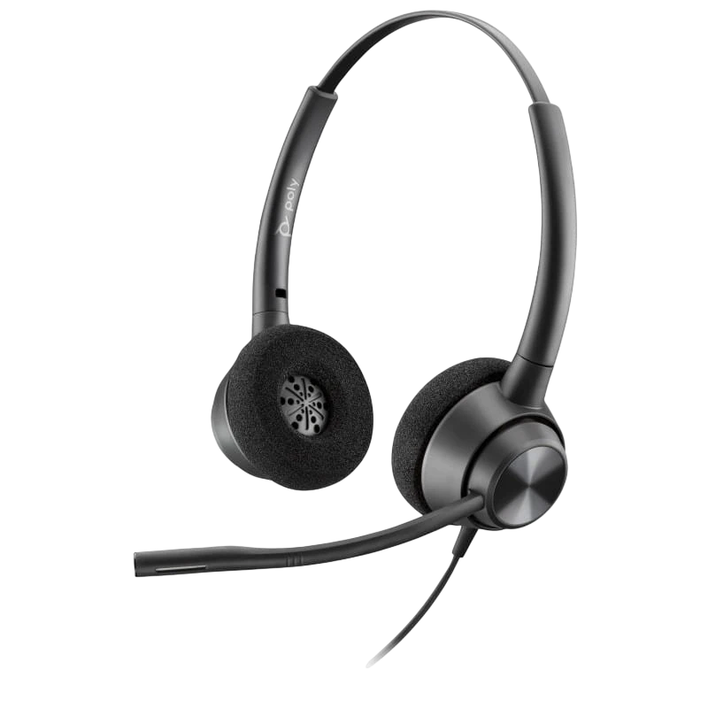HP Poly EncorePro 320 USB-A TAA Stereo Arceau avec micro Casque