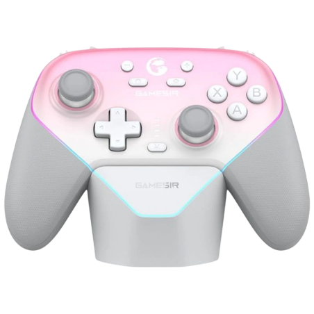 GameSir Super Nova Whipped Pink Pour Nintendo Switch/PC/Smartphone/Tablette/iOS/Android TV Box Bluetooth effet Hall Manette