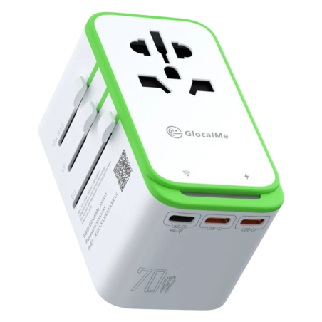 Adaptateur de voyage GlocalMe Roamplug 4G WiFi 4 en 1