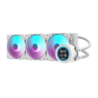 Darkflash DN-D360 Blanc 3 ventilateurs Système de refroidissement liquide