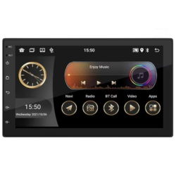 2 DIN SWM 9101-J 2GB/64GB GPS Carplay/Android Auto Noir 10 pouces Bluetooth Autoradio