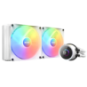 NZXT Kraken 280 RGB Blanc 2 ventilateurs Refroidissement liquide