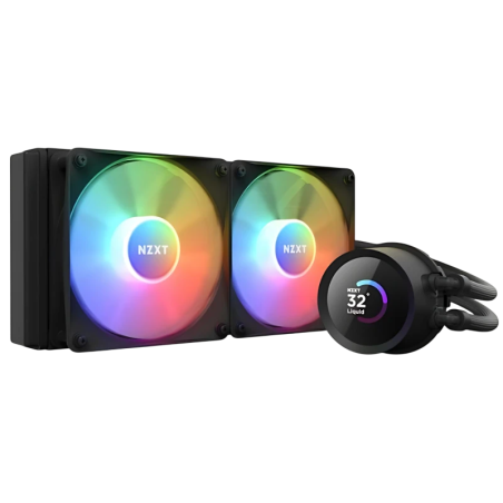 NZXT Kraken 240 RGB Noir 2 ventilateurs Refroidissement liquide