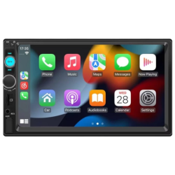 2 DIN SWM F7010C 7 pouces Bluetooth/Carplay USB Noir Autoradio