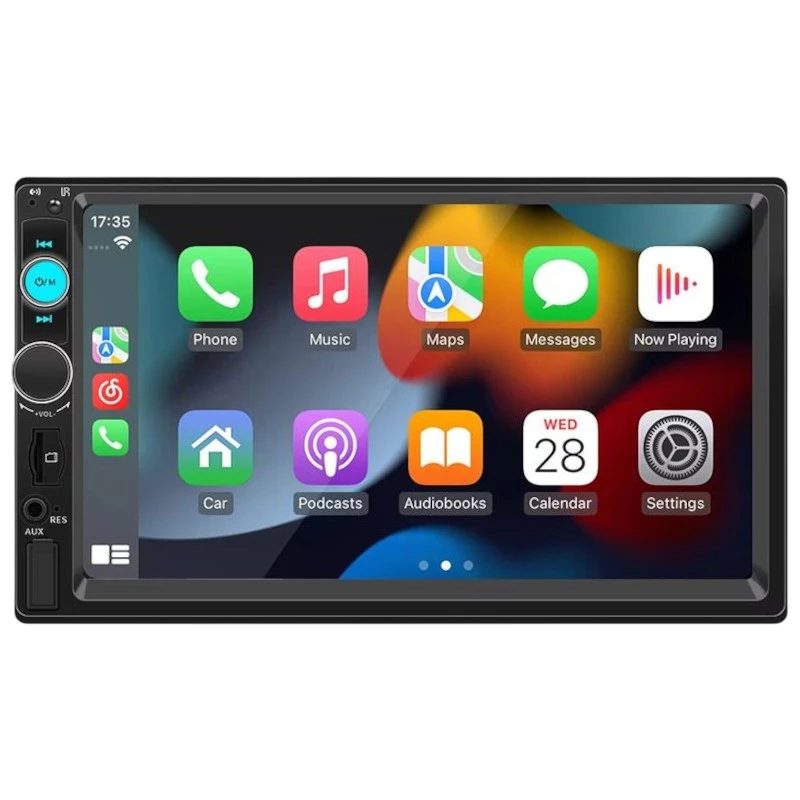 2 DIN SWM F7010C 7 pouces Bluetooth/Carplay USB Noir Autoradio