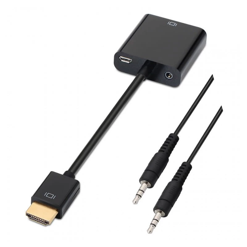 AISENS A122-0126 /HDMI - SVGA Noir- Adapter