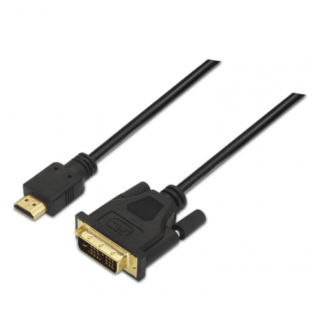 AISENS A117-0090 /HDMI - DVI 18+1 Noir - Adaptateur