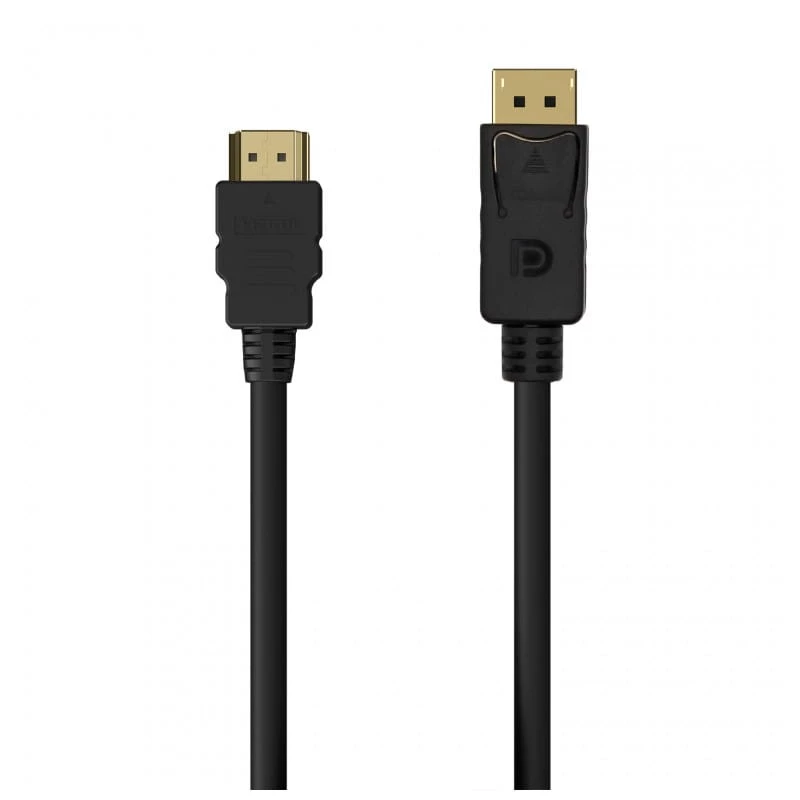 AISENS A125-0551  DisplayPort A HDMI  1.5 Meter Noir - Cable