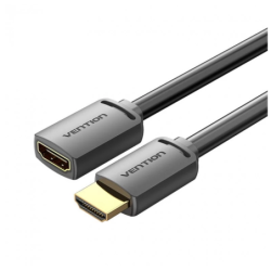Vention HDMI 4K AHCBH - HDMI Mâle - HDMI Femelle -2m Noir - Câble d'extension