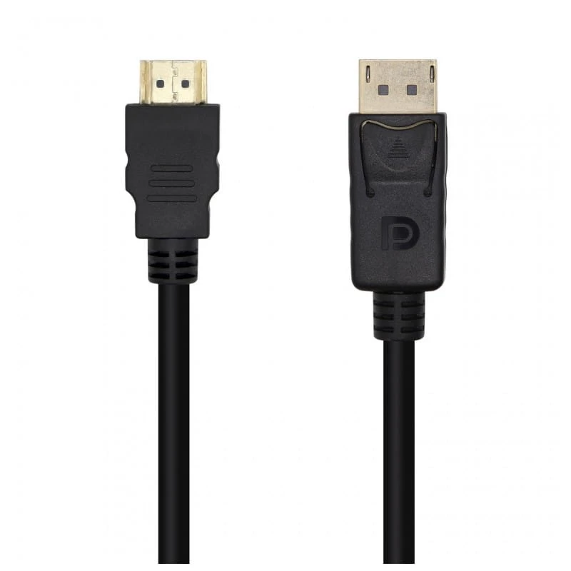 AISENS A125-0460 DisplayPort To HDMI 3 Metres Noir - Câble