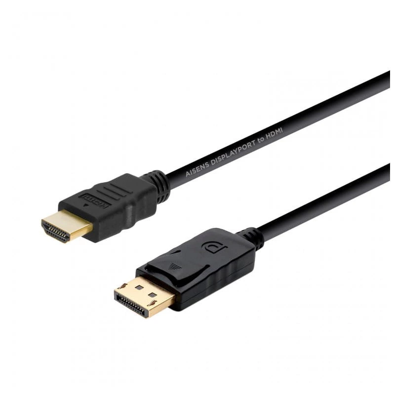AISENS A125-0364 Display Port To HDMI 2 metres Noir - Câble