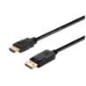 AISENS A125-0364 Display Port To HDMI 2 metres Noir - Câble