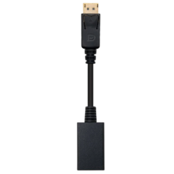 Nanocable 10.16.0502/ DisplayPort Male - HDMI Female Noir - Câble de conversion