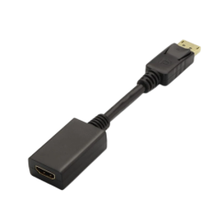 AISENS A125-0134 /DisplayPort - HDMI Noir - Adapté