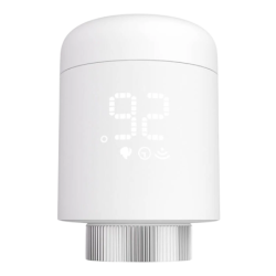 Avatto TRV16 Blanc Zigbee compatible avec Alexa et Google Tête thermostatique
