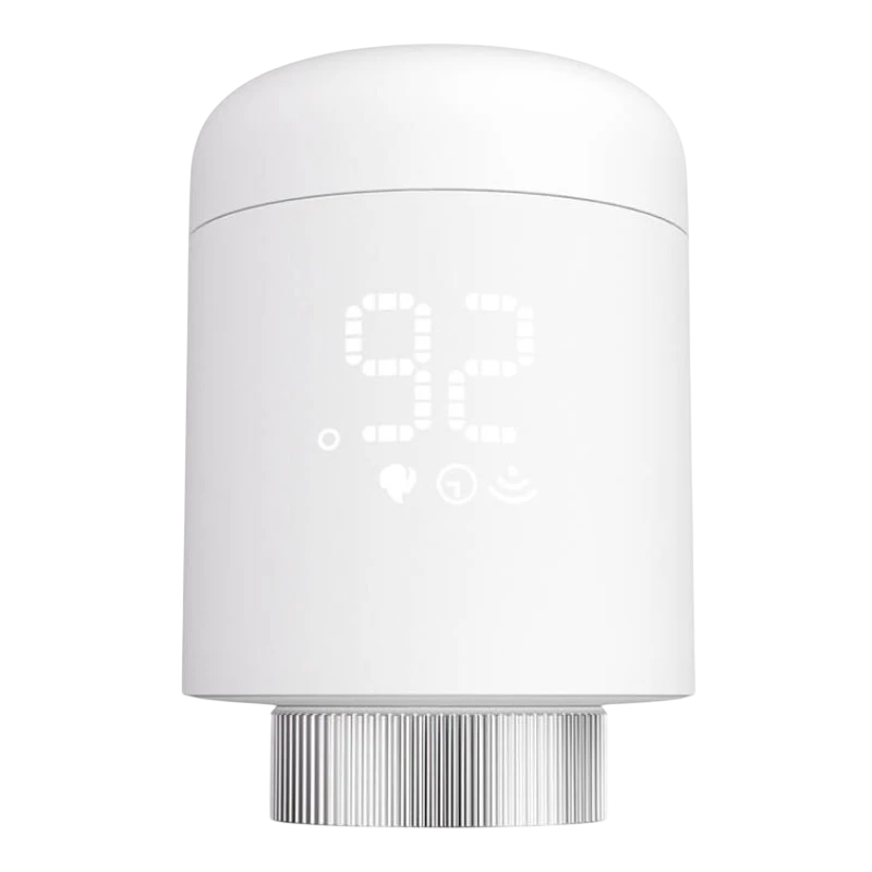 Avatto TRV16 Blanc Zigbee compatible avec Alexa et Google Tête thermostatique
